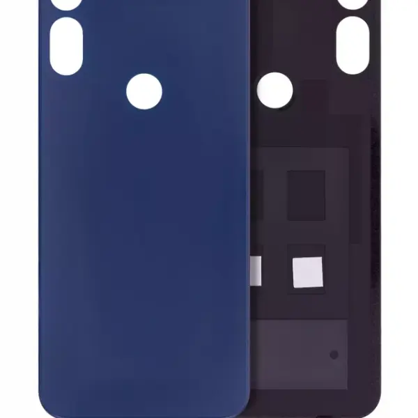 Capac Spate Sticla Motorola Moto E  Original ( Blue)