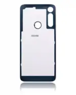 Capac Spate Sticla Motorola Moto G Fast  Original (White Pearl) - imagine 3