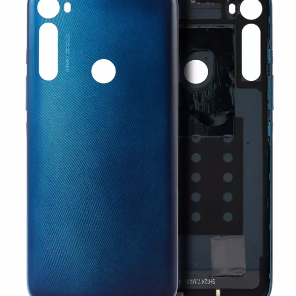 Capac Spate Sticla Motorola Moto One Fusion Plus  Original (Twilight Blue)