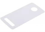 Capac Spate Sticla Motorola Moto Z4  Original (White) - imagine 5