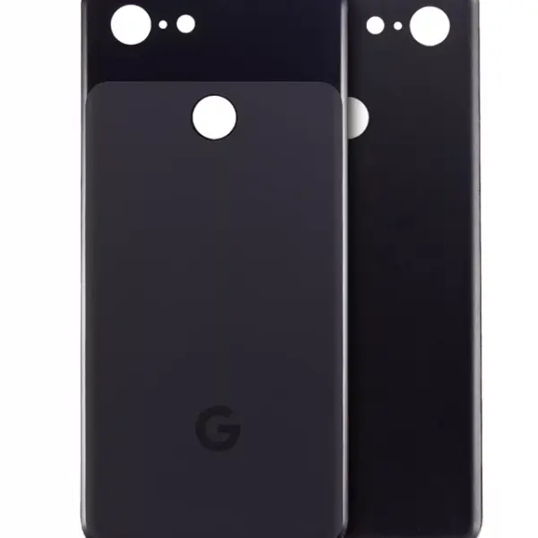 Carcasa Spate Sticla Google Pixel 3 (Just Black)
