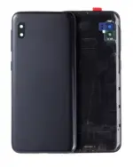 Capac Sticla Spate Cu Lentila Camera Samsung Galaxy A10E (A102 / 2019) (Black) Service Pack