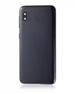 Capac Sticla Spate Cu Lentila Camera Samsung Galaxy A10E (A102 / 2019) (Black) Service Pack - imagine 3