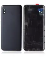 Capac Sticla Spate Cu Lentila Camera Samsung Galaxy A10E (A102 / 2019) (Black) Service Pack - imagine 4