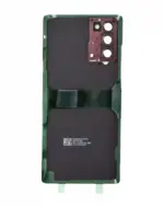 Capac Spate Sticla Samsung Galaxy Note 20 Ultra Service Pack Original (Mystic Bronze) - imagine 3