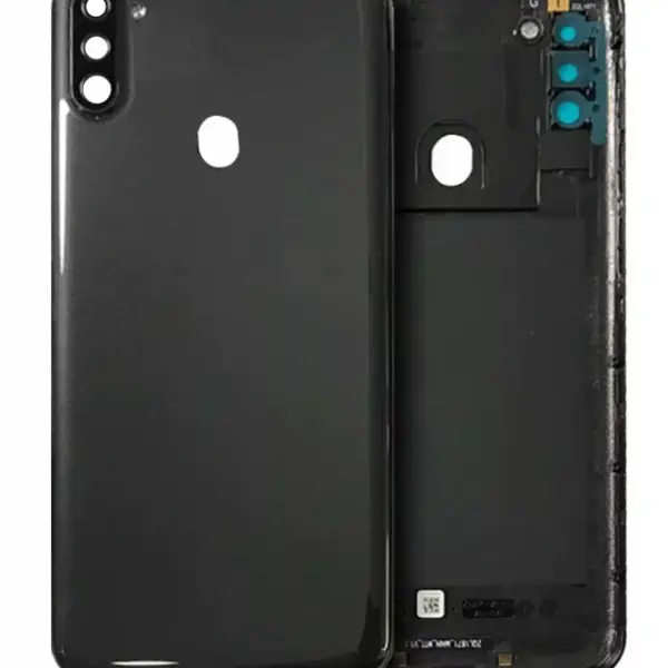 Capac Spate Sticla Samsung Galaxy A11 Service Pack Original (Black)