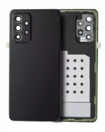 Capac Sticla Spate Cu Lentila Camera Samsung Galaxy A52 5G (A526 / 2021) Service Pack (Awesome Black)