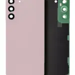Capac Spate Sticla Samsung Galaxy S22 Plus Service Pack Original (Pink Gold)