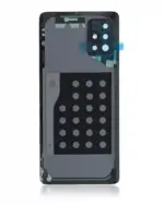 Capac Spate Sticla Samsung Galaxy A51 5G Service Pack Original (Prism Cube Black) - imagine 3