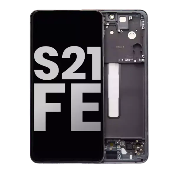 Ansamblu Display Samsung Galaxy S21 FE 5G Pull B/C (Graphite)