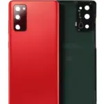 Capac Spate Sticla Samsung Galaxy S20 FE 5G Service Pack Original (Cloud Red)