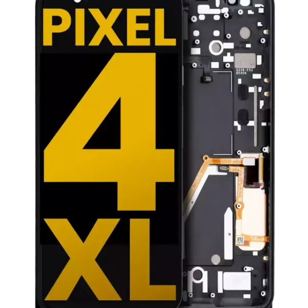 Display Telefon Google Pixel 4 XL Refurbished (Pink Power Button)