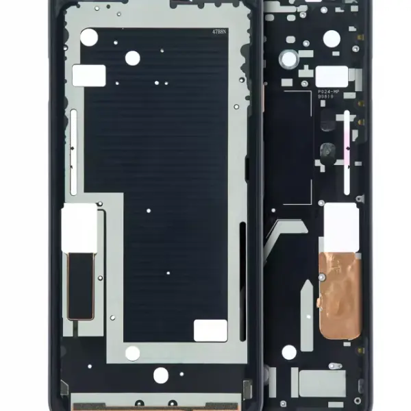 Carcasa Mijloc Mid-Frame  Google Pixel 4XL (Pink Power Button)