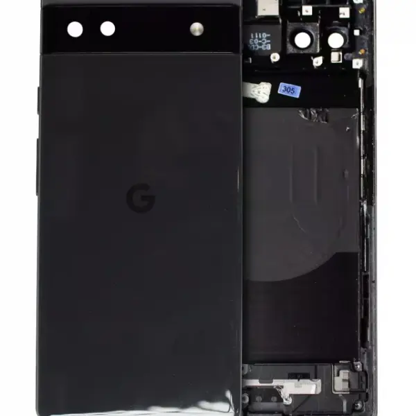 Carcasa Spate Google Pixel 6a  Pull B/C (Charcoal)