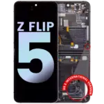 Display telefon Samsung Galaxy Z Flip 5 (F731) Service Pack (Graphite) (Inner)