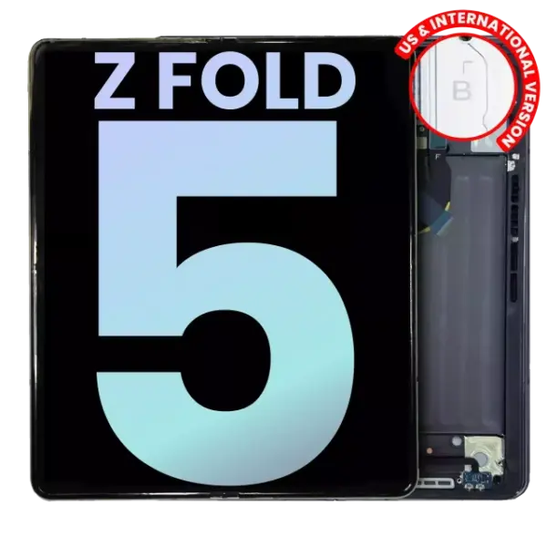 Display Samsung Galaxy Z Fold 5 5G Oled Service Pack (Phantom Black) (Inner)