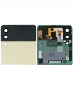 Display telefon Samsung Galaxy Z Flip 3 5G  (F11) AM (In-Cell LTPS) (Cream) (Outer) - imagine 4