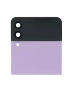 Display telefon Samsung Galaxy Z Flip 3 5G (F11) AM (In-Cell LTPS) (Lavender) (Outer) - imagine 2
