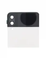 Display telefon Samsung Galaxy Z Flip 3 5G (F11) AM (In-Cell LTPS) (White) (Outer) - imagine 3