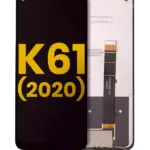 Ansamblu Display LG K61 (2020) Refurbished (Fara Rama) (Black)
