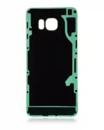 Capac Spate Sticla Samsung Galaxy S6 Edge Service Pack (Black Sapphire) - imagine 3