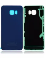 Capac Spate Sticla Samsung Galaxy S6 Edge Service Pack (Black Sapphire) - imagine 4