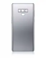Capac Spate Sticla Samsung Galaxy Note 9 Service Pack Original (Cloud Silver) - imagine 2