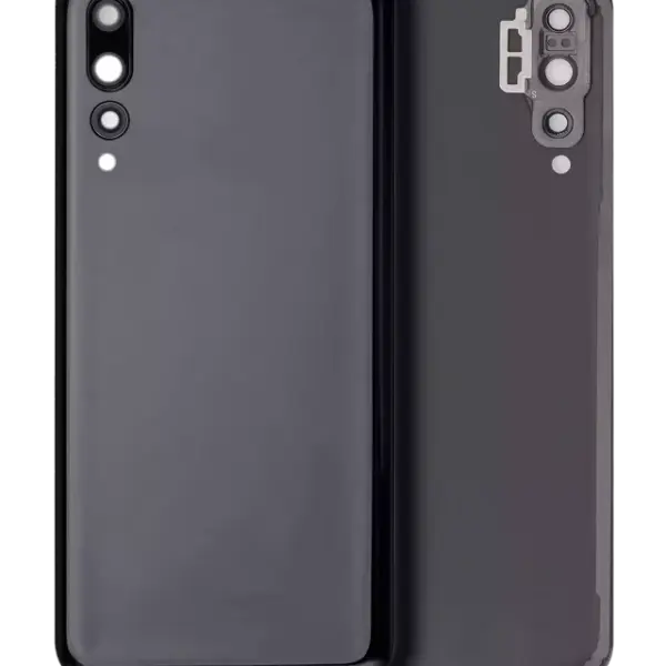 Capac Spate Sticla Huawei P20 Pro (Black)
