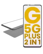 Sticla Motorola Moto G 5G Plus (XT2075 / 2020) 2 in 1 (Sticla + OCA preinstalat)