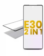 Geam Display front Glass 2 In 1 Cu Oca Moto E30 Motorola XT2158-6 / 2021