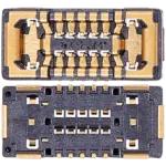 Conector FPC pentru bobina de incarcare wireless Samsung Galaxy S22 Ultra 5G (10 Pin) - imagine 2