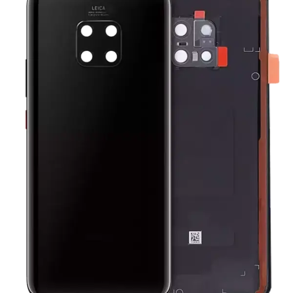 Carcasa Sticla Spate Huawei Mate 20 Pro (Black)