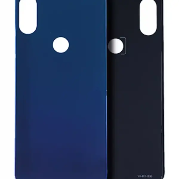 Capac Spate Sticla Motorola Moto One / Moto P30 (Blue)