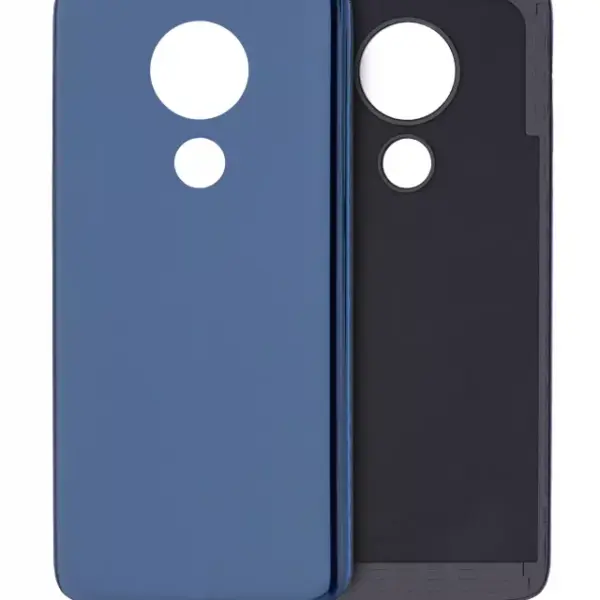 Capac Spate Sticla Motorola Moto G7 Power (Marine Blue)