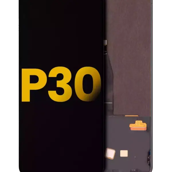 Display Huawei P30 Refurbished (Black) (Fara Rama)