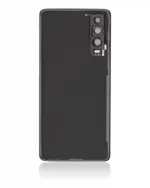 Capac Spate Sticla Huawei P30 (Black) - imagine 2