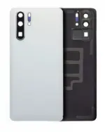 Capac Spate Sticla Huawei P30 Pro (White)