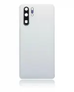 Capac Spate Sticla Huawei P30 Pro (White) - imagine 3