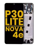 Display telefon Huawei P30 Lite / Nova 4e Refurbished (Midnight Black)