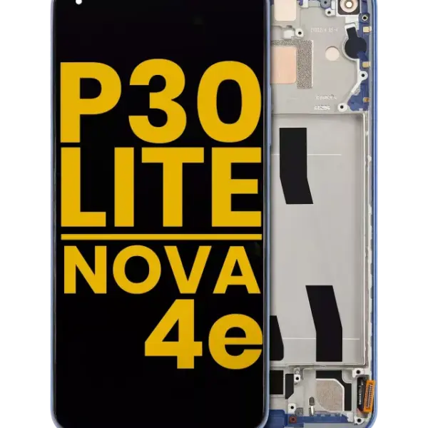 Display telefon Huawei P30 Lite / Nova 4e Refurbished (Peacock Blue)