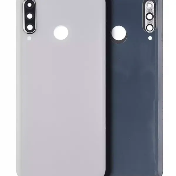 Capac Spate Sticla Huawei P30 Lite / Nova 4E  (White Pearl)