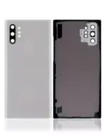 Capac Spate Sticla Samsung Galaxy Note 10 Plus AMPlus (No Logo) (Aura White) - imagine 4