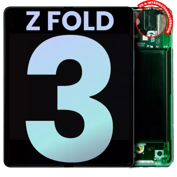 Display telefon Samsung Galaxy Z Fold 3 5G Service Pack (Green) (Inner)