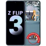 Display Samsung Galaxy Z Flip 3 5G Oled Service Pack (Green) (Inner)