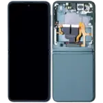 Display Samsung Galaxy Z Flip 3 5G Oled Service Pack (Green) (Inner) - imagine 2