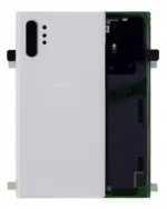 Capac Spate Sticla Samsung Galaxy Note 10 Plus Service Pack Original (Aura White)