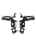 Cablu Flex Port Incarcare Cu Placa iPhone 11 Premium (White) - imagine 2
