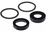 Lentila Camera Spate Cu Suport Si Rama iPhone 11 ( 2 Piece) Premium (Black) - imagine 3