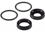 Lentila Camera Spate Cu Suport Si Rama iPhone 11 ( 2 Piece) Premium (Black) - imagine 4