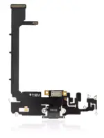 Cablu Flex Port Incarcare Cu Placa iPhone 11 Pro Max AMPlus (Midnight Green) - imagine 3
